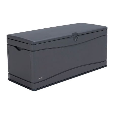 Lifetime Lifetime Outdoor Storage Deck Bench Box 130 Gallon - Gray w/Black Bottom 60298